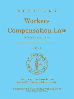 cover image of Kentucky Workers Compensation Handbook